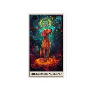 The Elemental Keeper Tarot Card Sticker