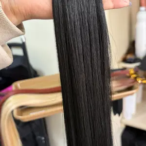 Fibra Orgánica I-tip 30” Black - 30-Inch Organic Fiber for Eco-Conscious Decor - Max Temperature 350F - Versatile Natural Material for Various Applications