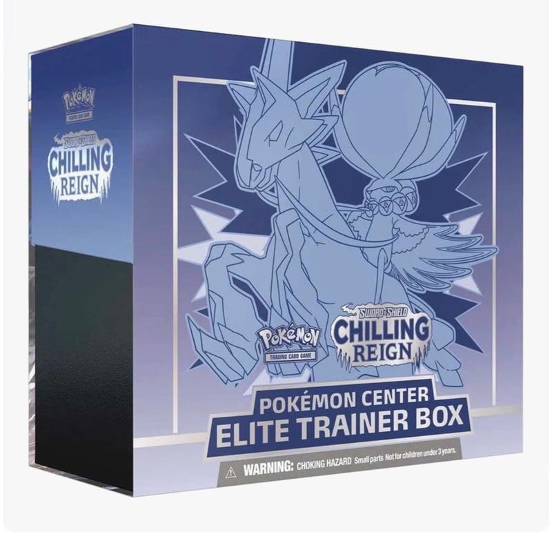 Chilling Reigns Pokémon center exclusive ETB