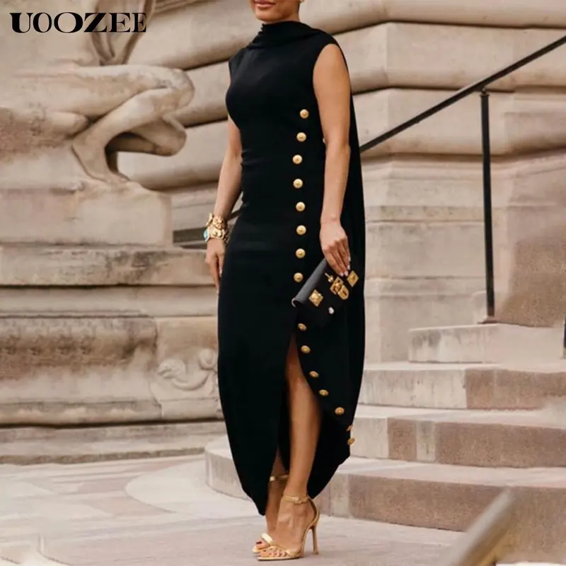high neck black dress - TikTok Shop high neck black dress - TikTok Shop