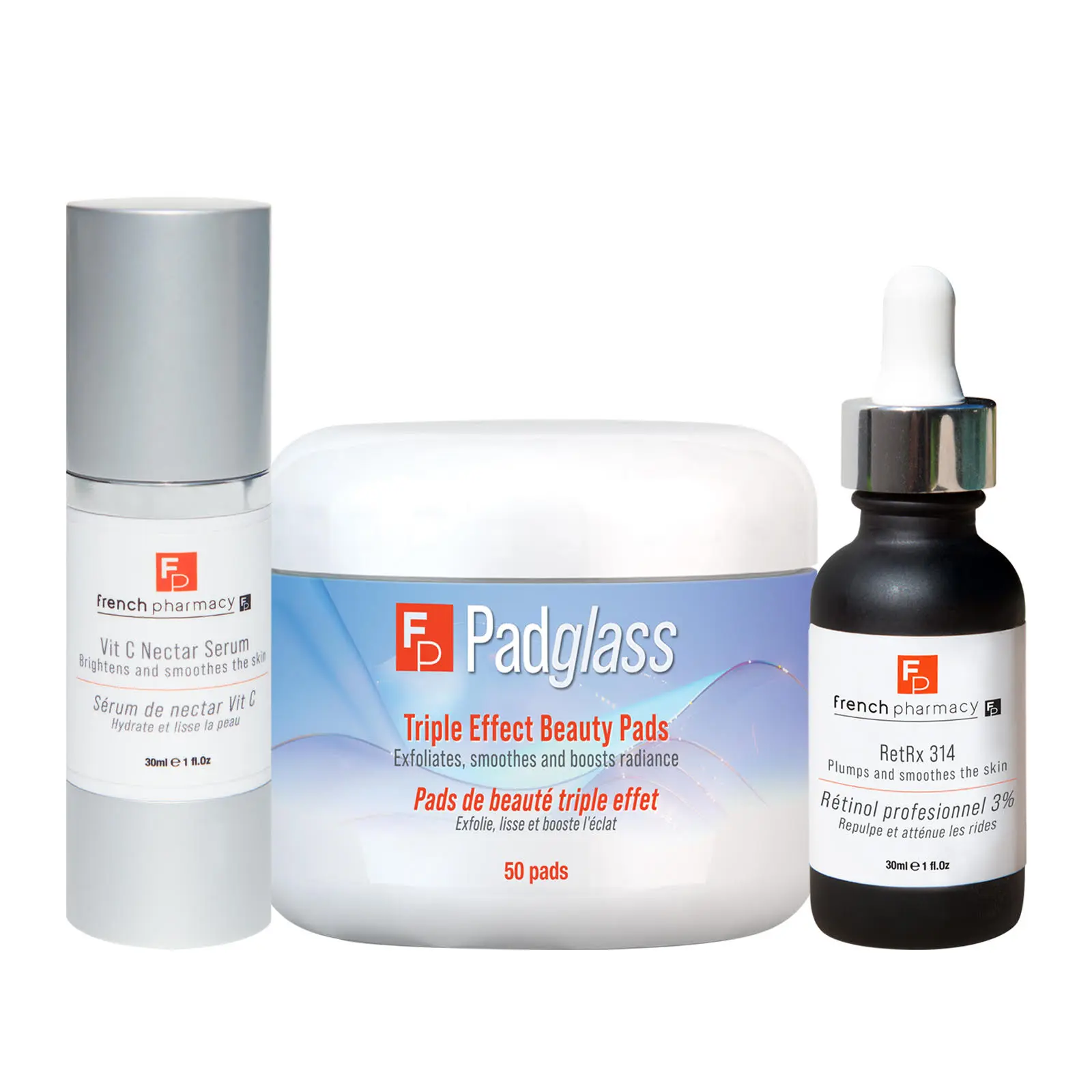 Frenchpharmacy Skin Reset: Exfoliate. Resurface. Illuminate.