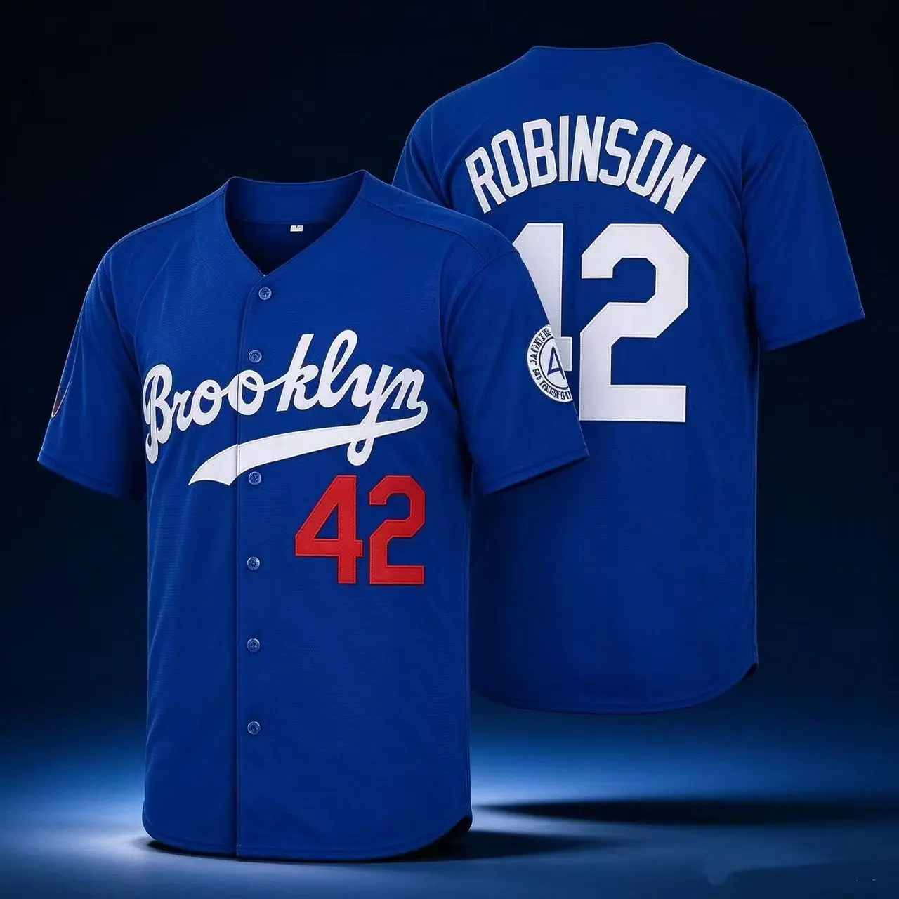 Men's Vintage Baseball Stitched Jersey Letter-Embroidered Quick Dry Men's Clothing, Fan Gift & Souvenir Sports Apparel #42Jackie Robinson Tribute