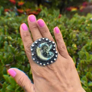 Moondance- Labradorite Sterling Silver Ring