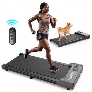 Walking Pad Treadmill for Home - Under Desk Treadmills Portable Mini Compact Walk Running Machine Pads Slim Lightweight Caminadora Eléctrica para Casa Office Small Spaces with Adjustable Speed Remote