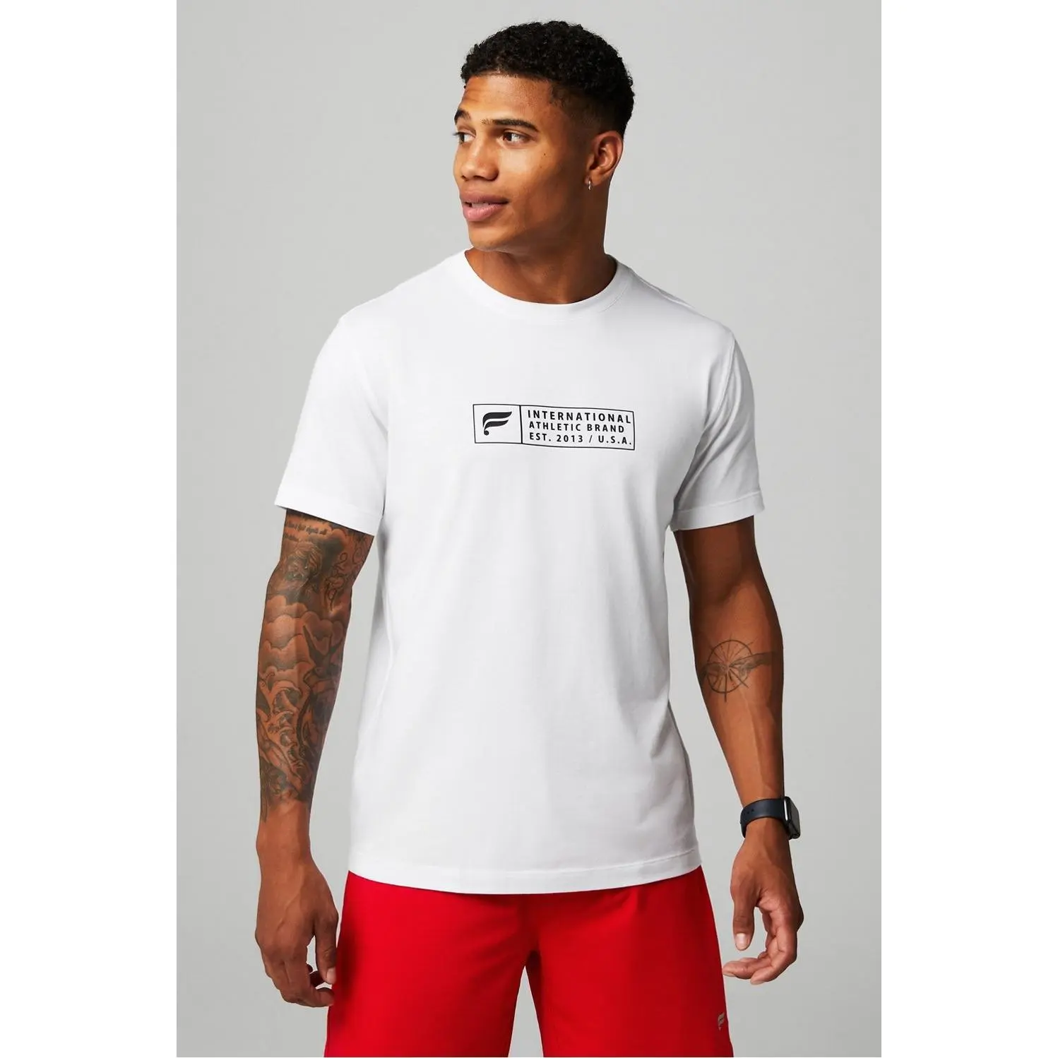 Classic White Jock Tag