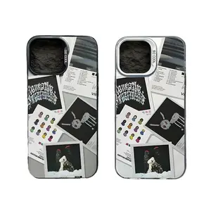 Creative Puzzle Space DTMF Bad B-Bunny Durable Phone Cases for iPhone 12-17 Pro Max/Pro Plus, Smartphone Cellphone Handheld Devices Accessories, Great Holiday Gift for Friends