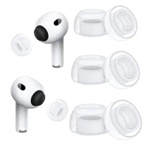 2026 Ultra-Soft Replacemen Ear Tips for AirPods Pro 3, Ultra-Soft & Lightweight Replacement Eartips,Small Medium Large Sizes, All-Day Comfortable Wear