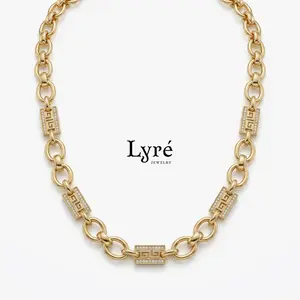 Athena Greek Key Necklace | NCK011
