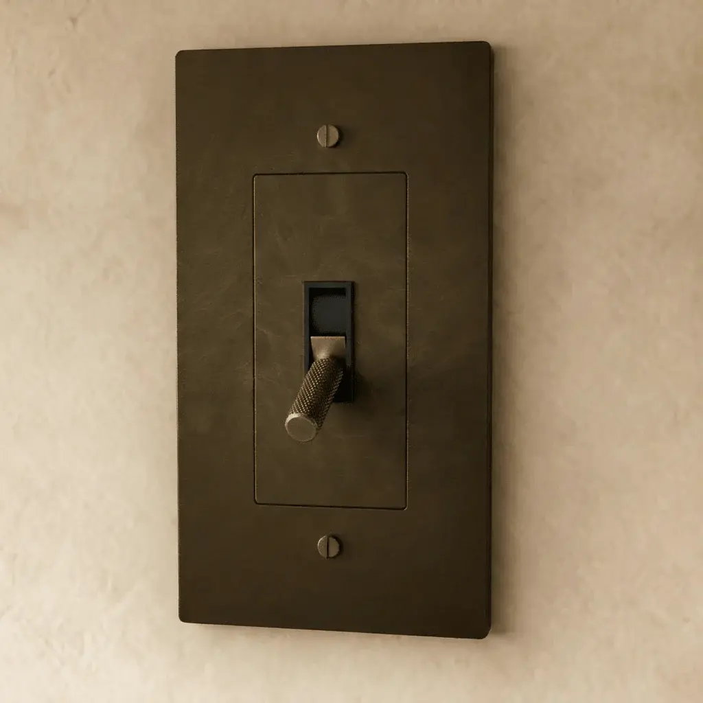 The Brass 4-Way Toggle Switch (1 to 5 Gang)
