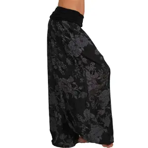 Casual Loose Women's Printed Vacation Yoga Pants Slim Fit Long Pants