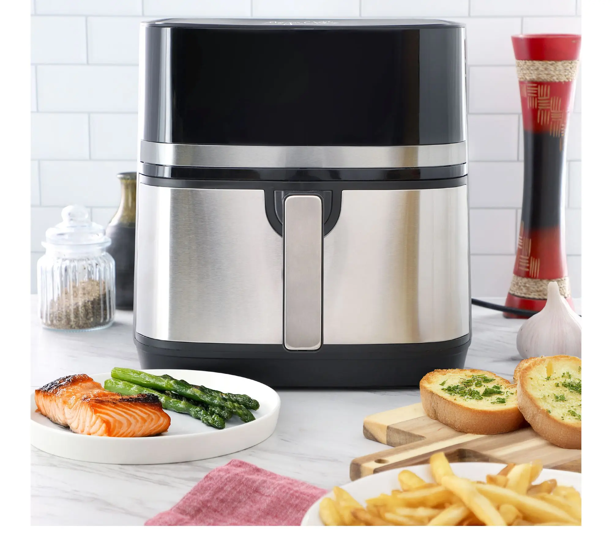 MegaChef 8.5 Quart Digital LED Display Electric Air Fryer