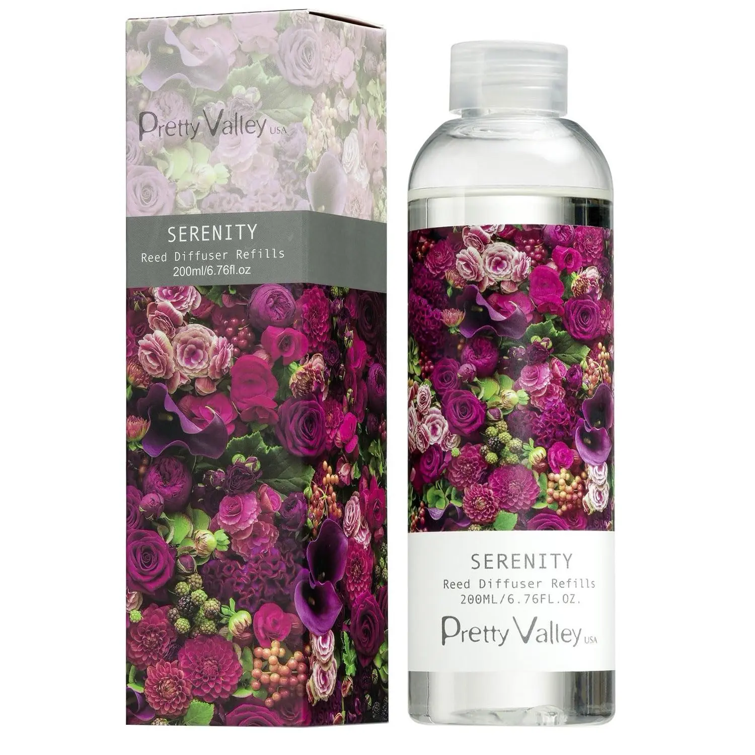 Pretty Valley Home Fragrance Reed Diffuser Refill, Home Care Supplies Scented Oil Refill