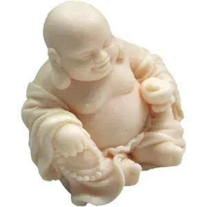 Buddha 3D Candle Mold Silicone Soap Molds Soap Molds for Soap Making Silicon Molds for Soaps DIY Craft Handmade Soap Candle Plaster Resin Mould (12030)
