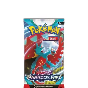 Pokémon Paradox Rift Scarlet & Violet Live Rips - 10 Additional Game Cards - Ages 6+ - Collectible Trading Card Pack