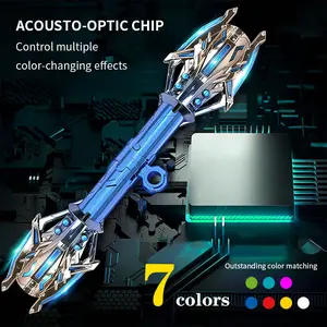 Cool Thunder Star Light Sword (Scepter Style), glowing with fun sound effects, creating a playful atmosphere