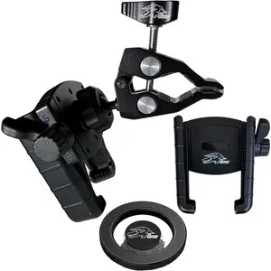 THE GATOR Cell Phone Holder with Both MagSafe and Cradle Options Included!Phone Mount for Golf Cart, ATV Accessory, Quad, Bicycle, Motorcycle, Car, Boat, Scooter, Photography Fits Most smart Phones