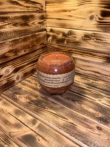 Blantons Bourbon Bottle Handmade Soy Wax Candle ~ Whiskey Scented ~ Hand Cut Hand Poured