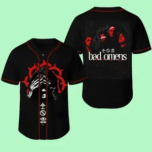 Bad Omens Heavy Metal Band Baseball Jersey , Best Gift For Rock Fan shirt – FASTSHIPPING