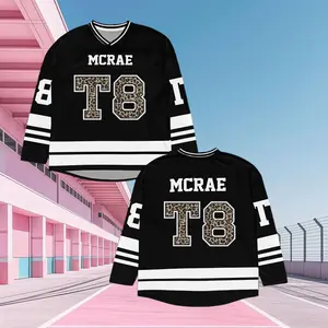 Tate Hockey Jersey: T8 Concert Outfit, T8 Music Football Jerseys, Custom Football Jersey for Adult, Music Concert Jersey
