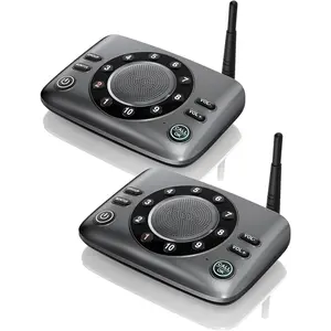 Hands-Free Intercoms  for  Business,  Upgrade Two Way Audio Intercom System for , Full Duplex Room to Room Intercom with 5280 ft Range Clear Sound Anti-Interference, Pack of 2