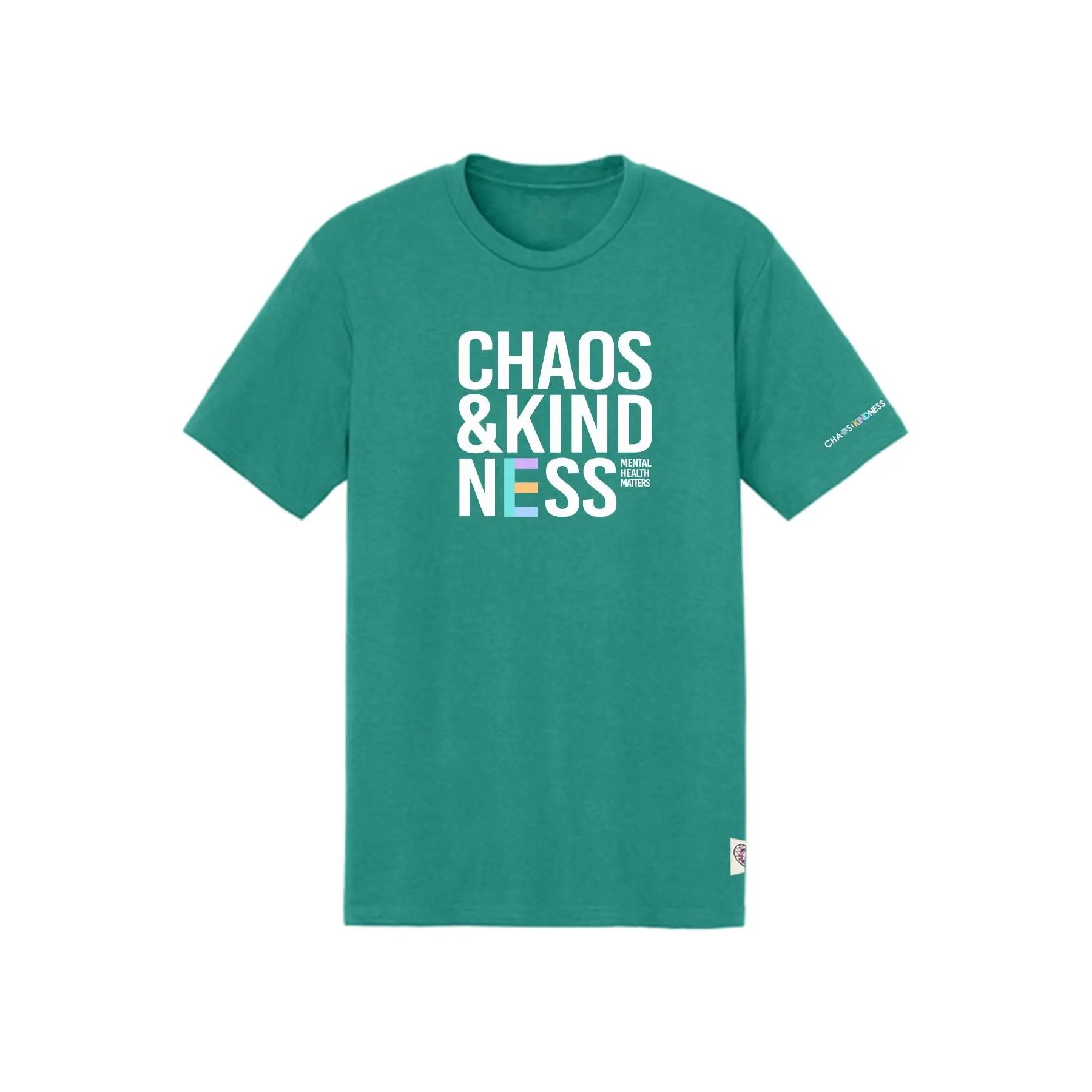 CK STACK LOGO TEE | TEAL