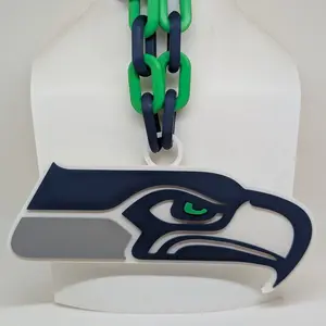 Seattle Seahawks Oversized Pendant Necklace
