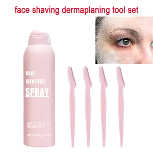 Hair Identifier Dermaplanning Spray for Women, Moisturizing Skin Care, 114ml/4.0oz, All Sink and Hair Types