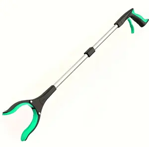Heavy-Duty Steel Folding Trash Picker – 32" with Magnet & Anti-Slip Handle