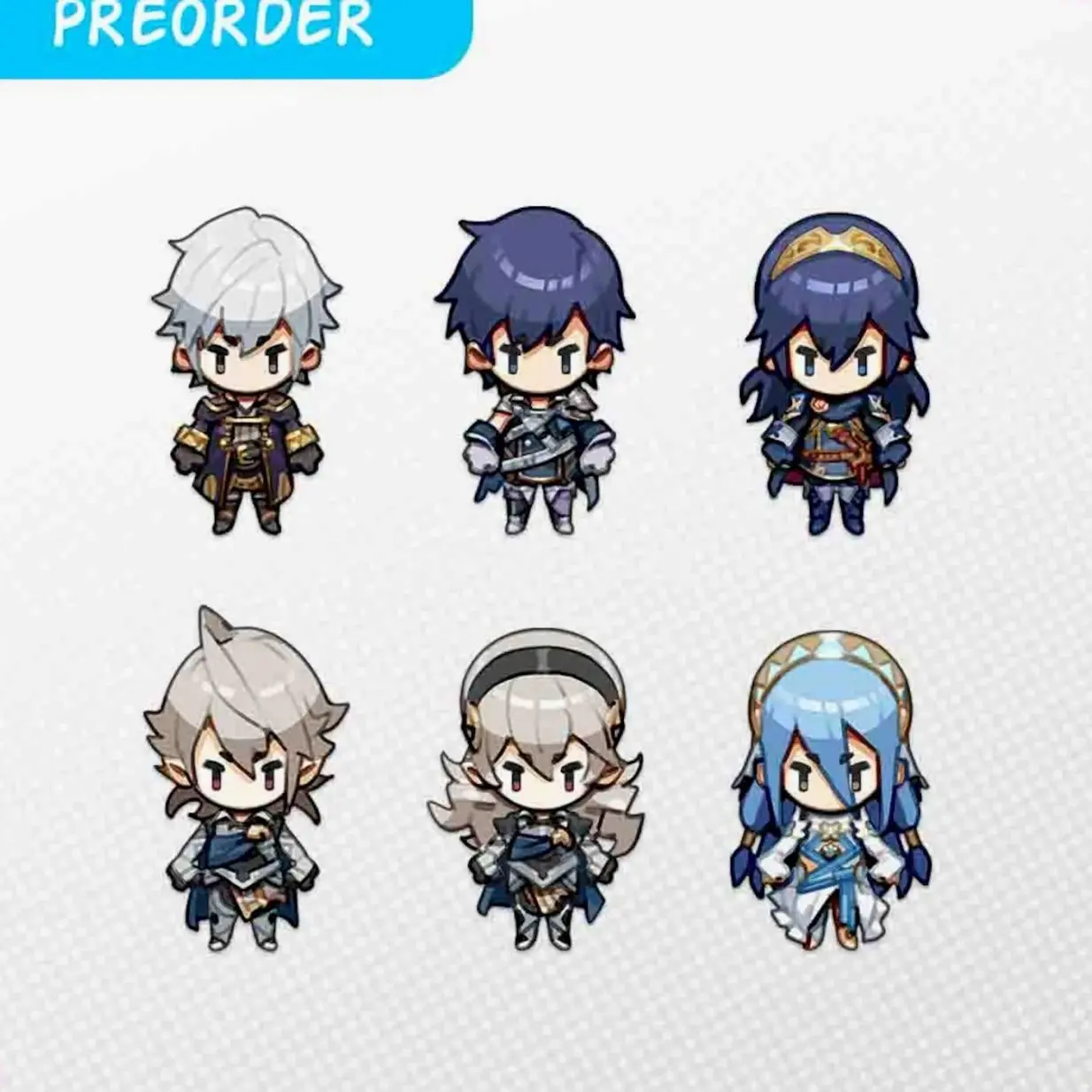 Fire Emblem Character Mini Acrylic Keychains