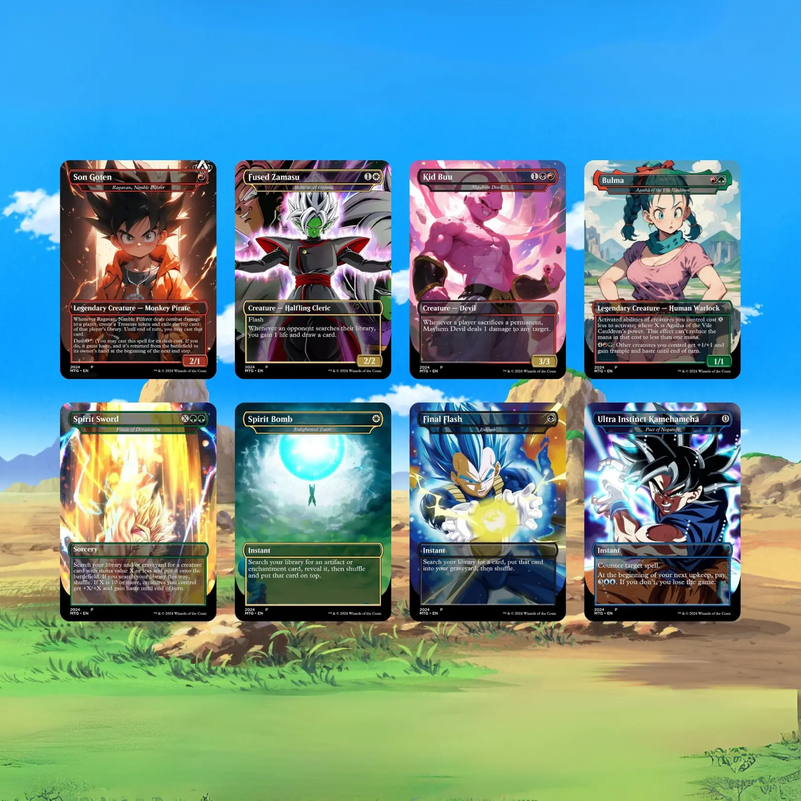 mtg dbz cards Castle Games Magic: the Gathering, MTG, Pokemon, One Piece, Singles,  Commander main image 1
