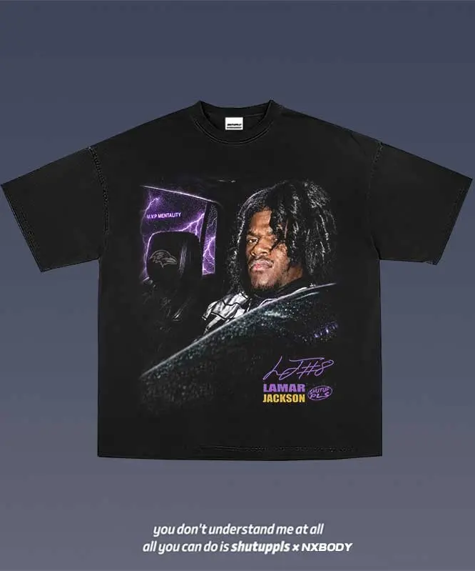 VINTAGE TEE | LAMAR JACKSON 1.8
