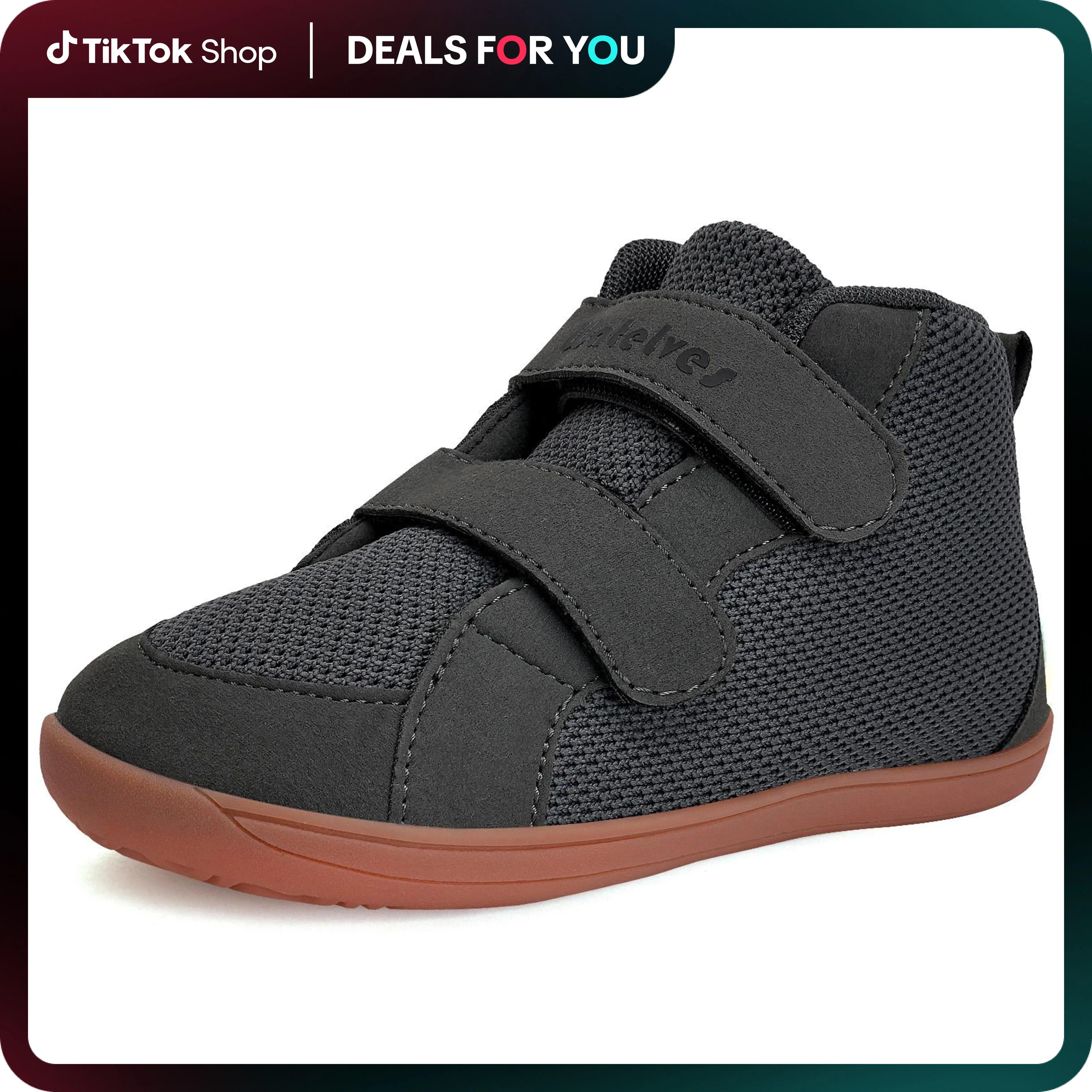 WateLves Toddler Wide Barefoot Shoes Boys Girls Little Kid High Top Minimalist Sneakers Zero-Drop Healthy Sole Natural to Grow TikTokShopfalldealsfory