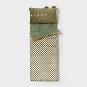 Alligator Kids' Sleeping Bag - Pillowfort Alligator Kids' Sleeping Bag - Pillowfort