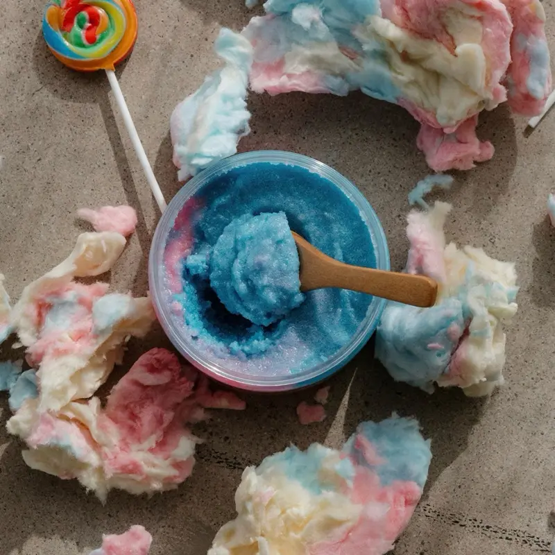 Sweet Tooth Body Scrub - Exfoliating Sugar Scrub for Smooth Skin -  Cotton candy