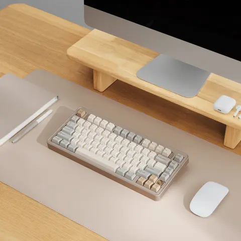 Ticktype EVO75 Wireless Custom Mechanical Keyboard - Hot-Swappable 75% Layout, Creamy Sound, Premium Metal Aluminium Alloy Body, Custom Keyboard Setup, by QK Owlab Neo Evoworks
