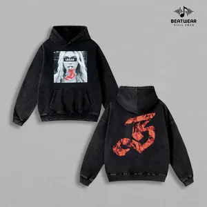E.M.H.D.M. Girl Bite Tee Blessd – Vintage Acid Washed & Hoodie Oversized Graphic T Shirt, Latin Rap Music Streetwear Aesthetic Tee, Urban Music Graphic Tee, Soft Cotton Casual Unisex Top, Men Women Wear, Gift for Music & Hip Hop Fans