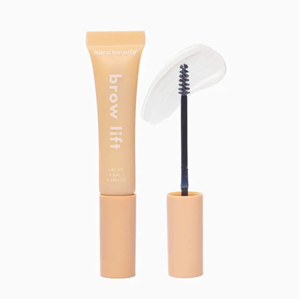 Kara Beauty Brow Lift Setting Glue | Clear Residue-Free Laminated Brow Gel | Long-Lasting Hold Sculpted Fluffy Feathered Brows | Vegan Cruelty-Free Paraben-Free