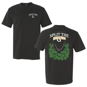 Shamrock St. Patrick's Day Split The G T-shirt, Split The G Champions Shirt, Paddy's Day Tee