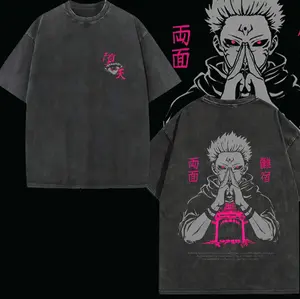 Ryomen Sukuna Character Shirt, Demon Slayerr Tee, Anime Color Shirt, Manga Tee, Unisex Short Sleeve Tee