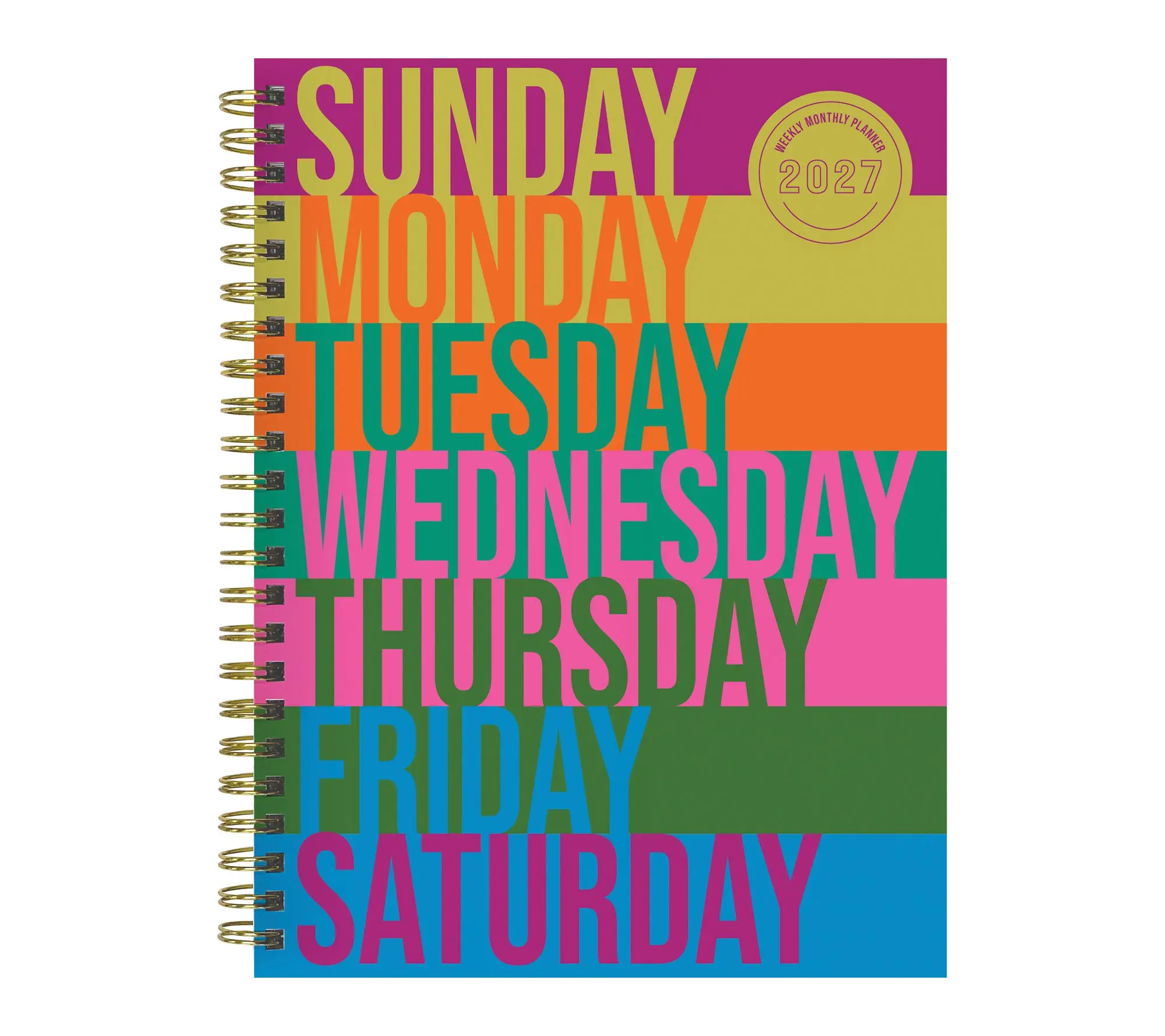 2027 All Week Long Medium Weekly Monthly Planner 2027 All Week Long Medium Weekly Monthly Planner