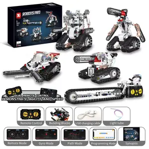 5 in 1 STEM RC Robot Building Kit for Boys,