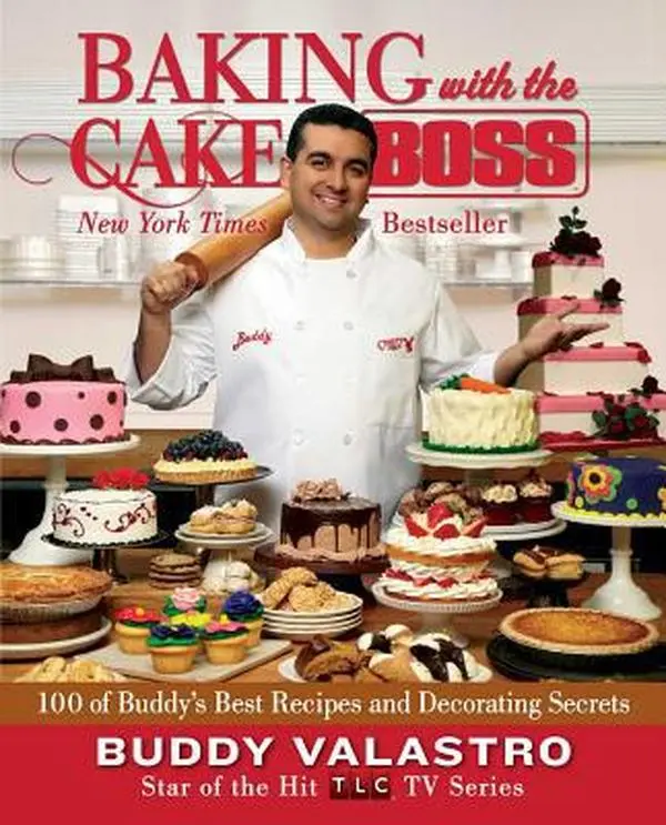 USED Book - Baking with the Cake Boss: 100 of Buddy's Best Recipes and Decorating Secrets by Valastro, Buddy (Paperback) - english
