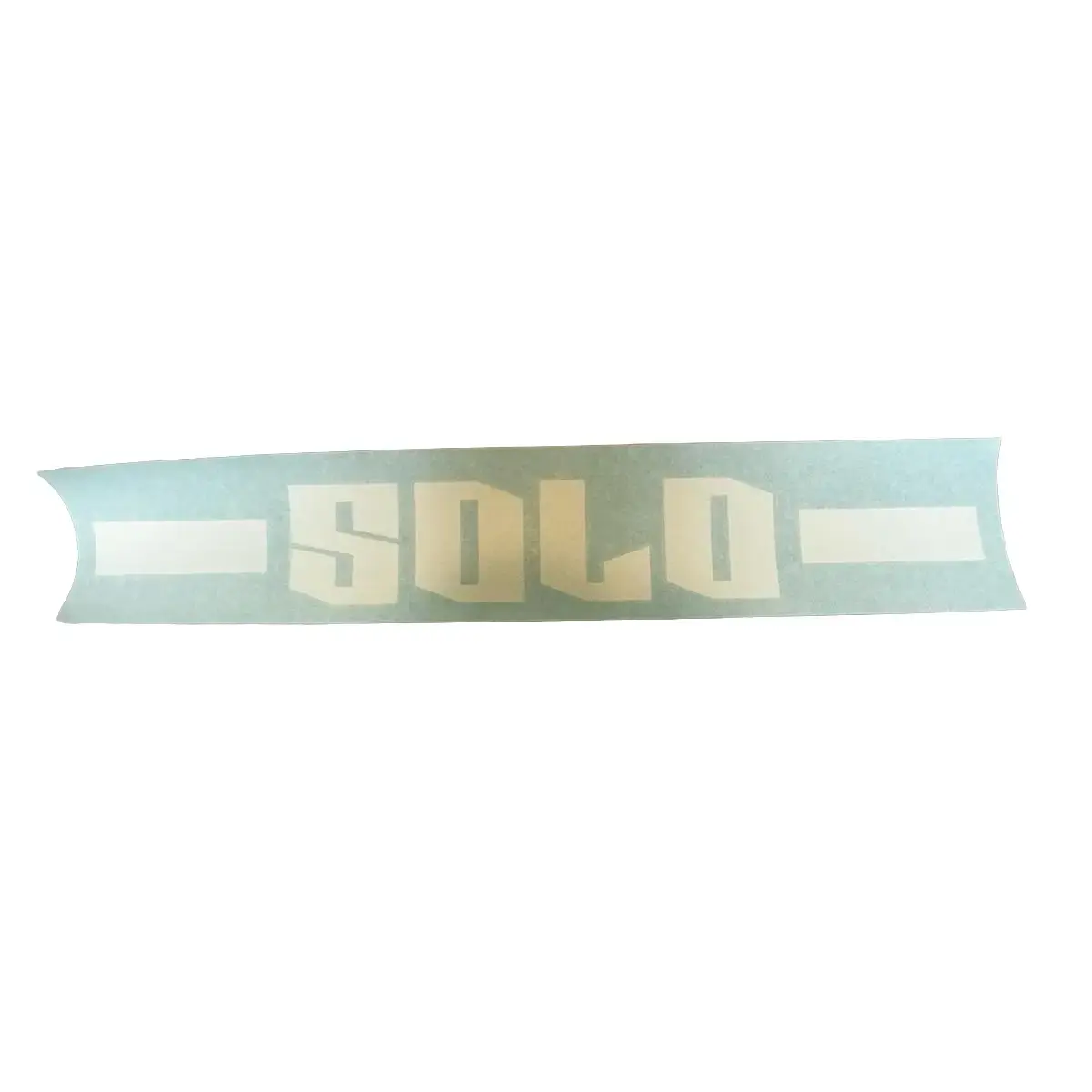 Simple Solo Banner Decal / Sticker