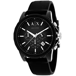 Armani Exchange Men's Classic Black Dial Watch - AX1326