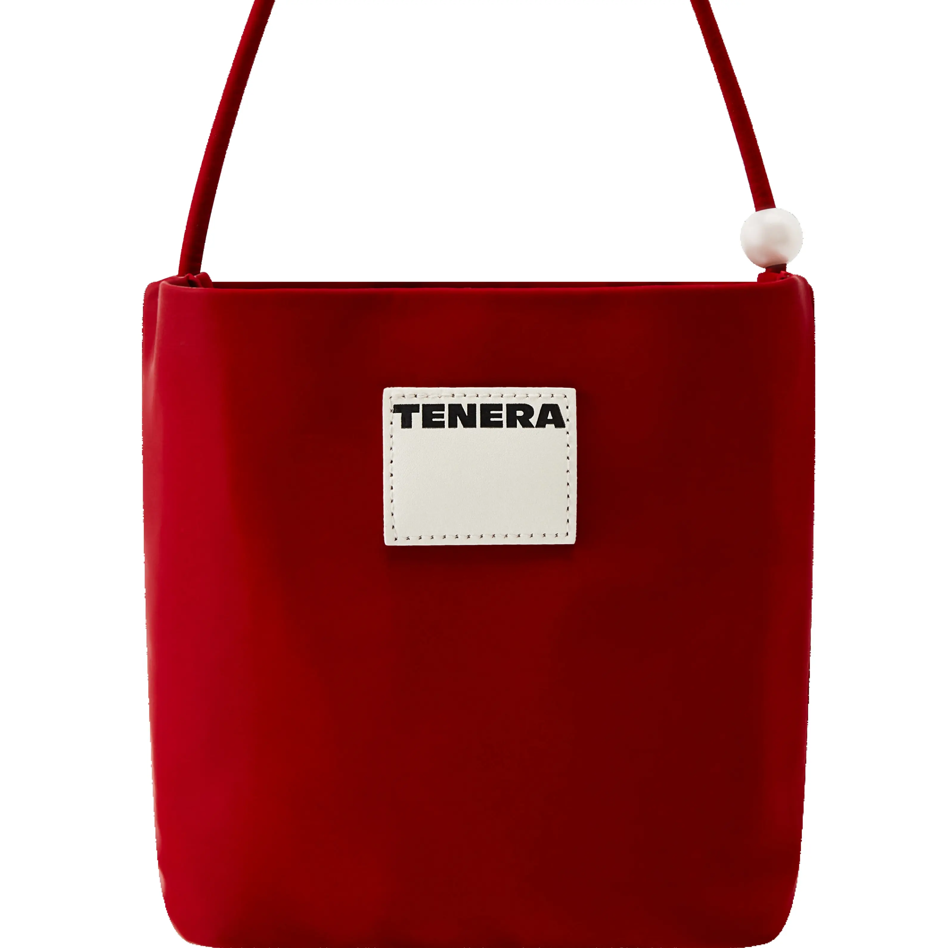 Red Velvet pearl Bag - Regular Size - Red