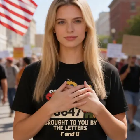 8647 T-shirt, Protest Shirt, Brought To You By the Letter F and U Tee, Unisex Graphic Cotton Top