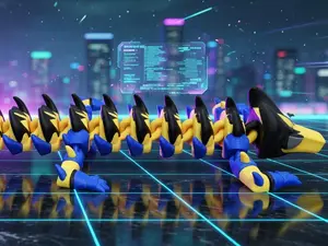 wolverine articulated dragon