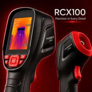 RCX100 Professional Thermal Imaging Camera 25Hz 320x240 AI Super Resolution for HVAC Electrical Auto Repair Home Inspection