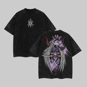 Minato Reaper Death Seal - Shinigami Anime Double Printed Vintage Tee Unisex Anime Manga Heavyweight Cotton T-shirt, Gift For Anime Fan, Anime Lover