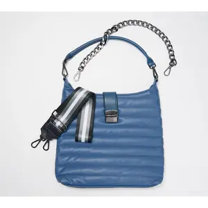 Think Royln Faux Leather Hobo with Three Straps - The Harper